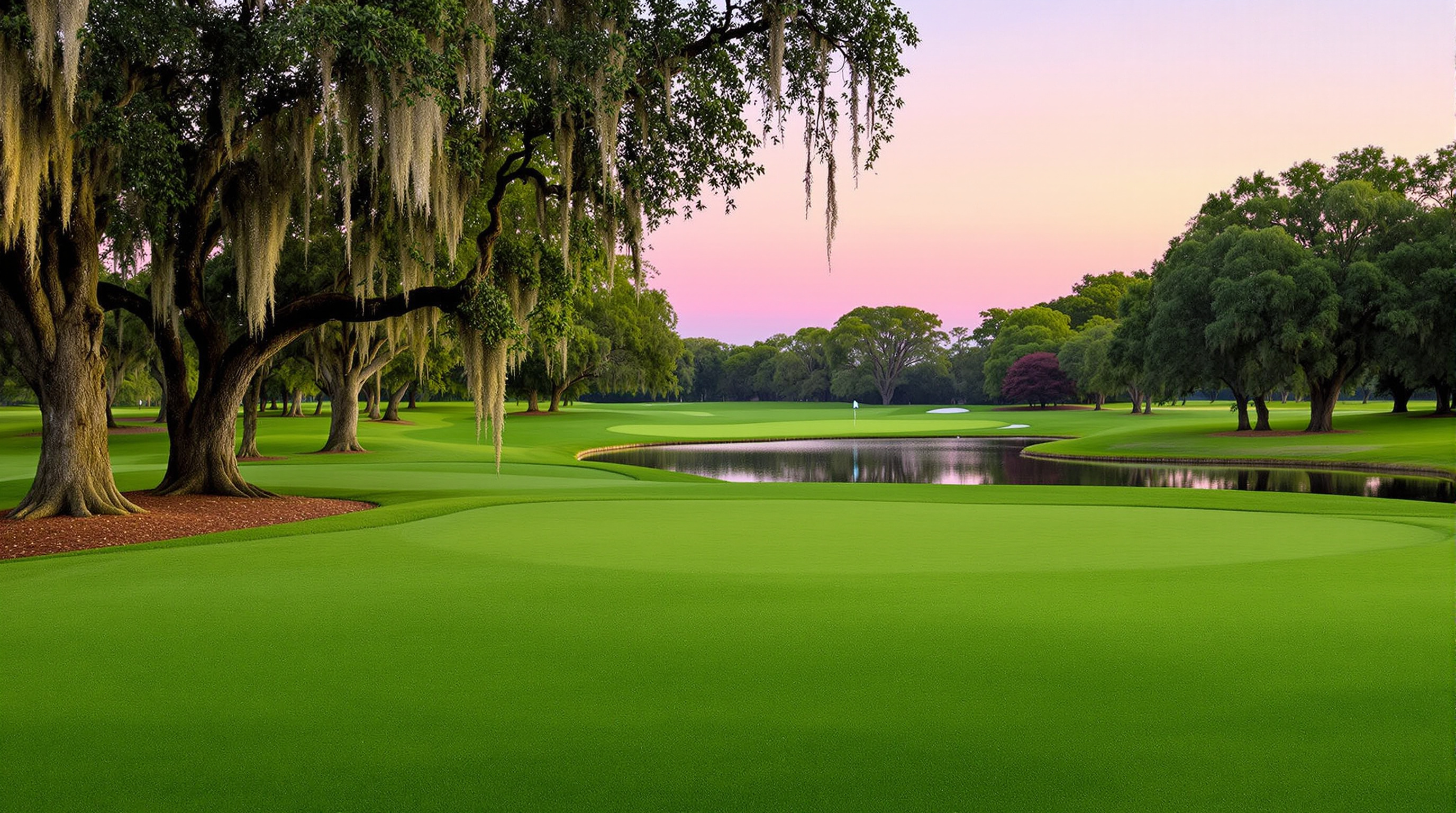 Morning on a Daytona area fairway