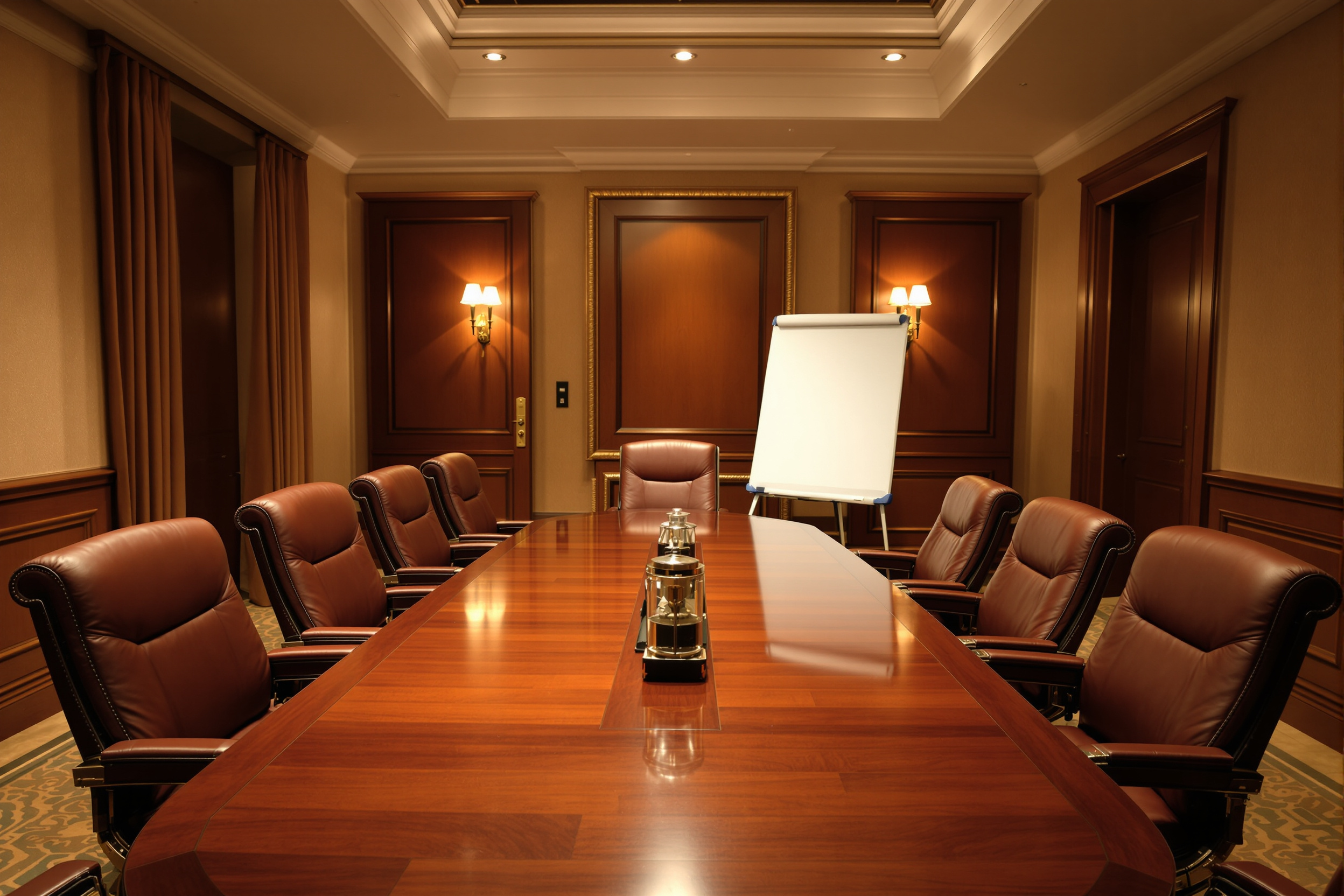 The Daytona Room executive board room set for eight